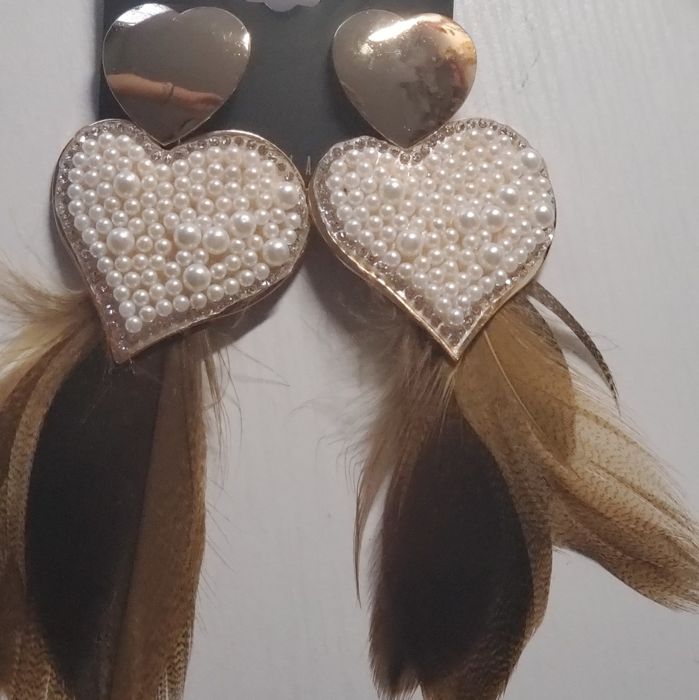 feather earring
